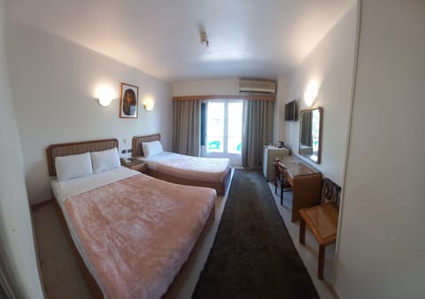 Deluxe Double Room Single Use, 2 Twin Beds, River View | In-room safe, blackout drapes, rollaway beds, bed sheets