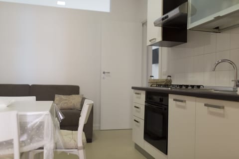 Apartment, 1 Bedroom | Private kitchen | Fridge, espresso maker, electric kettle