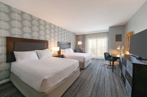 Room, 2 Queen Beds, Marina View | Premium bedding, in-room safe, desk, laptop workspace