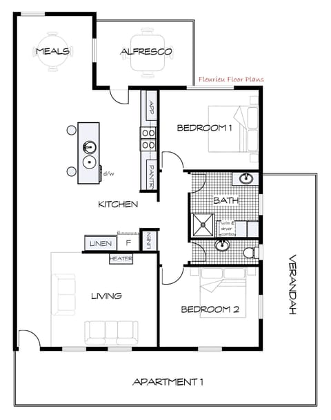 Apartment 1 | Floor plan