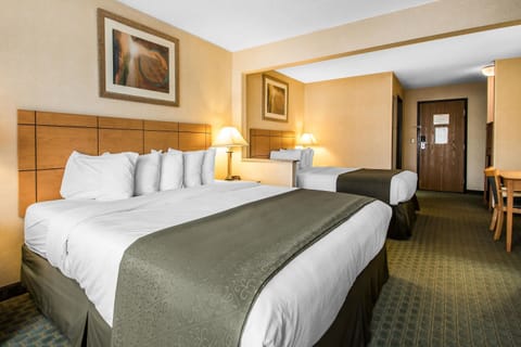 Suite, Multiple Beds, Non Smoking | Premium bedding, in-room safe, blackout drapes, free WiFi