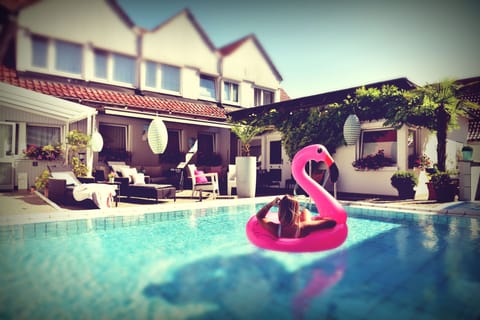 Seasonal outdoor pool