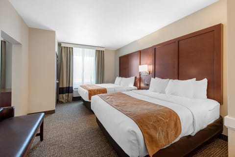 Suite, Multiple Beds, Non Smoking | Premium bedding, desk, laptop workspace, blackout drapes