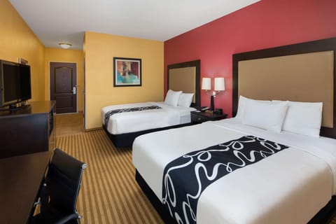 Room, 2 Queen Beds, Non Smoking (Efficiency) | Premium bedding, down comforters, desk, blackout drapes