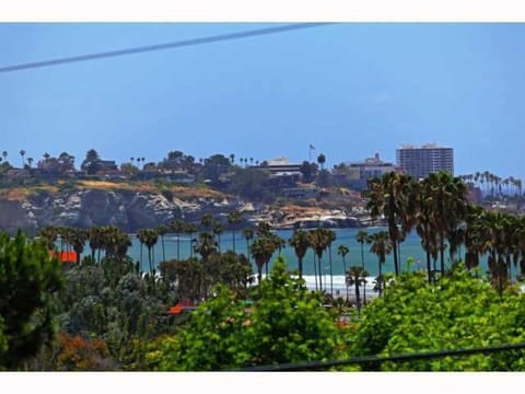 View from living room, dining room and master bedroom.