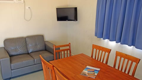 Two Bedroom Chalet | Living area | TV, DVD player