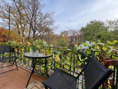 Studio, 1 Bedroom, Balcony, Garden View (19A Mariensztat Street) | Terrace/patio