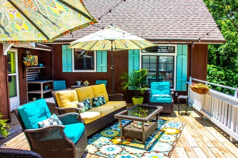 Back Deck with Lake View