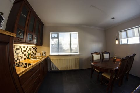 Superior Apartment, 1 Bedroom | Private kitchen | Coffee/tea maker