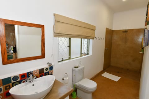 Deluxe Triple Room | Bathroom | Shower, hydromassage showerhead, free toiletries, hair dryer