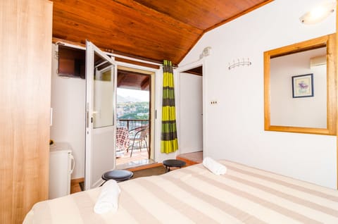 Standard Double or Twin Room, Balcony, Sea View | View from room