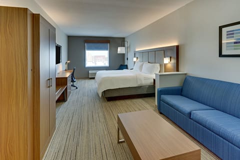 Suite, 1 Bedroom (1 King, Walk in Shower) | Premium bedding, down comforters, pillowtop beds, in-room safe