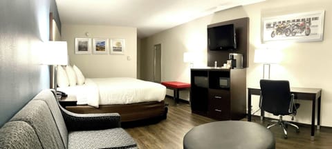 Standard Room, 1 King Bed with Sofa bed, Non Smoking | Desk, blackout drapes, iron/ironing board, rollaway beds