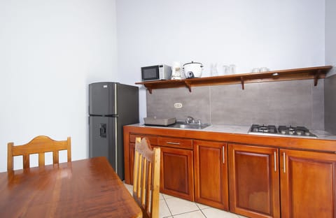 Standard Apartment, 1 Bedroom, Kitchenette, Garden View | Private kitchen