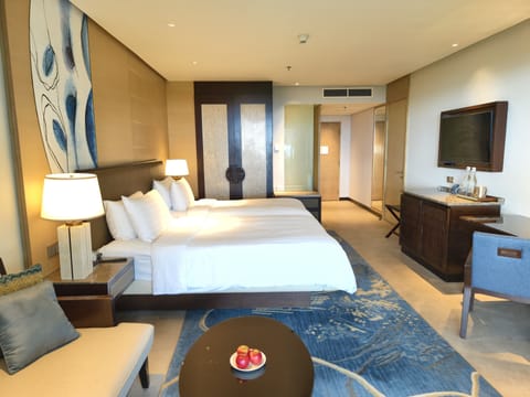 Tanjung Sea View, Twin Room, Terrace | Down comforters, in-room safe, individually decorated