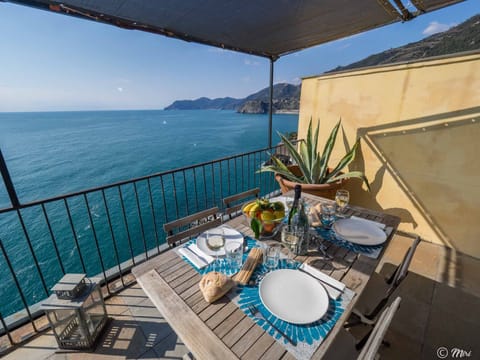 Basic Apartment, 2 Bedrooms, Non Smoking, Sea View | Terrace/patio