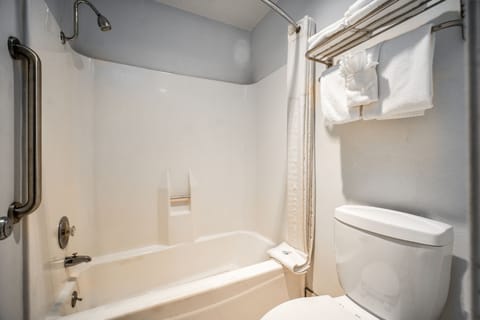 Deluxe Triple Room | Bathroom | Combined shower/tub, free toiletries, hair dryer, towels