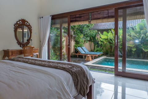 Deluxe Villa, 2 Bedrooms, Pool View | 2 bedrooms, premium bedding, minibar, in-room safe