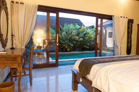Deluxe Villa, 2 Bedrooms, Pool View | 2 bedrooms, premium bedding, minibar, in-room safe