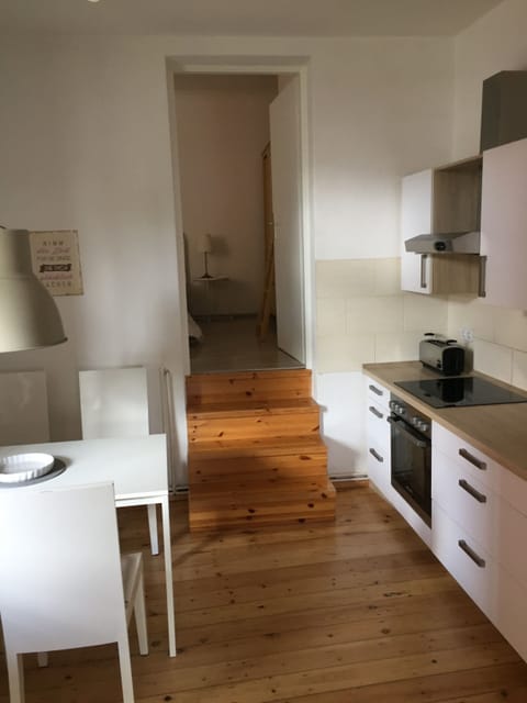 Apartment, 2 Bedrooms (Hofgard) | Private kitchen | Fridge, stovetop, toaster, cookware/dishes/utensils