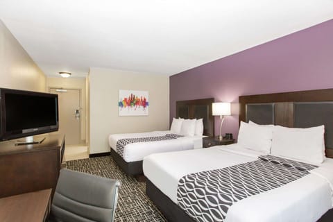 Room, 2 Queen Beds, Non Smoking | Premium bedding, pillowtop beds, desk, iron/ironing board