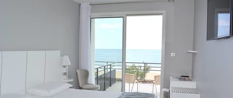 Superior Double Room, Terrace, Oceanfront | In-room safe, soundproofing, free WiFi, bed sheets