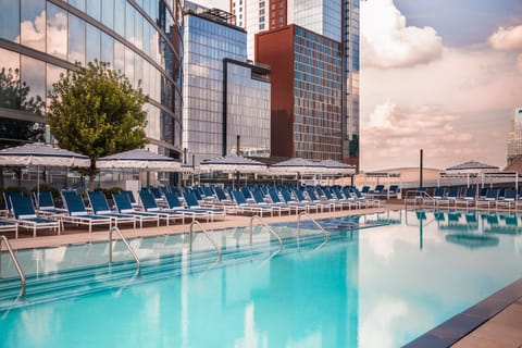 Outdoor pool, cabanas (surcharge), pool umbrellas