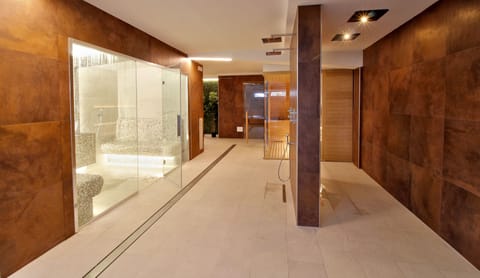 Sauna, hot tub, steam room