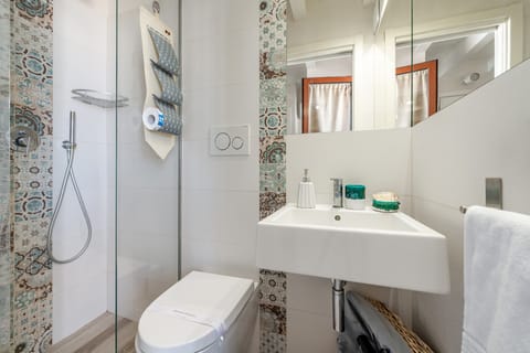 Panoramic Suite, 1 Bedroom, Terrace, Ocean View | Bathroom | Shower, deep soaking tub, rainfall showerhead, free toiletries