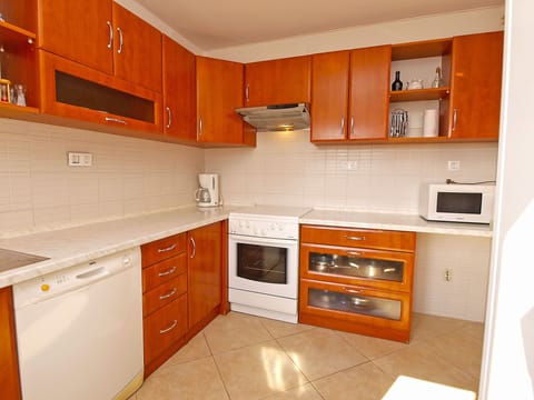 Apartment, 3 Bedrooms (734/1720) | Private kitchen | Fridge, stovetop, coffee/tea maker, electric kettle