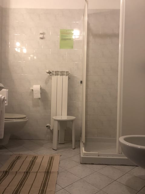 Traditional Triple Room, Accessible | Bathroom | Shower, free toiletries, hair dryer, bidet