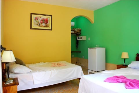 Double or Twin Room | Minibar, in-room safe, iron/ironing board, bed sheets