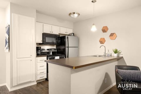 Fully equipped kitchen with all the essentials