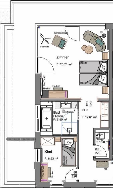 Family Suite | 1 bedroom, hypo-allergenic bedding, minibar, in-room safe