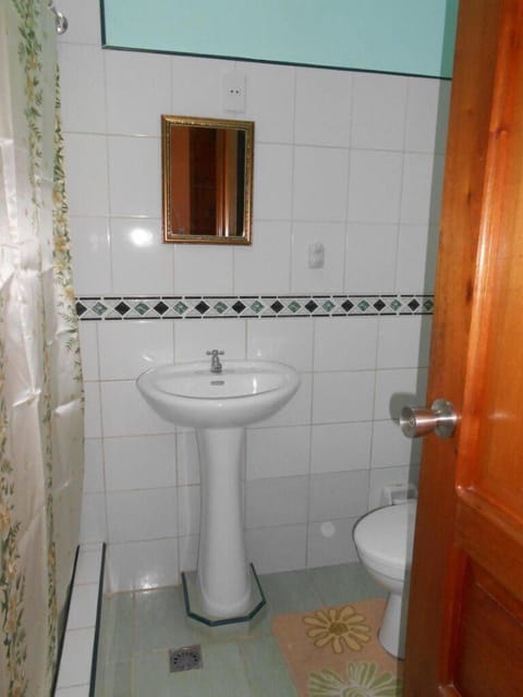 Double Room | Bathroom | Shower, hair dryer, towels