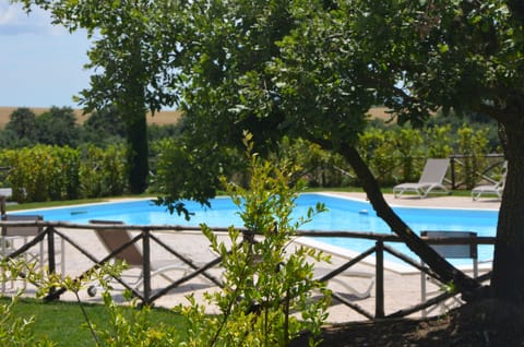 Seasonal outdoor pool, open 8:30 AM to 8:30 PM, pool umbrellas