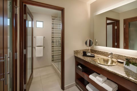 Room (Casita) | Bathroom | Designer toiletries, hair dryer, bathrobes, towels