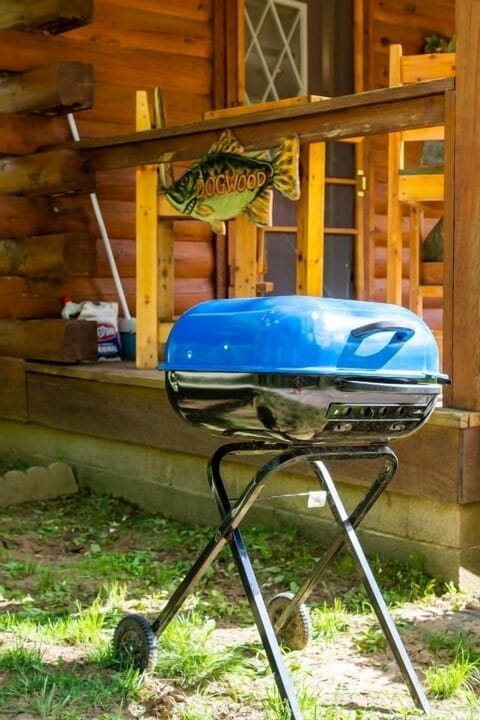 Outside grill dogwood