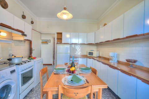 Kitchen and dining area