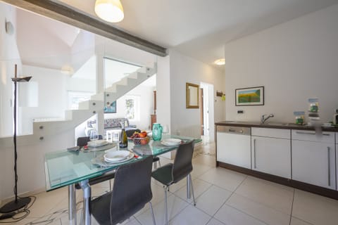 Kitchen and dining area