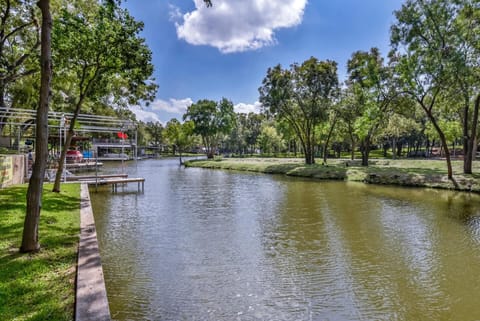 Our cove is perfect to float, swim, fish and explore!