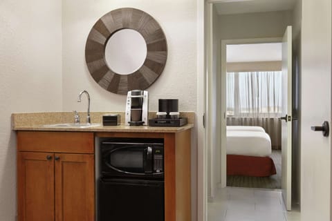 Premium Suite, 2 Double Beds, Non Smoking | Premium bedding, in-room safe, desk, iron/ironing board