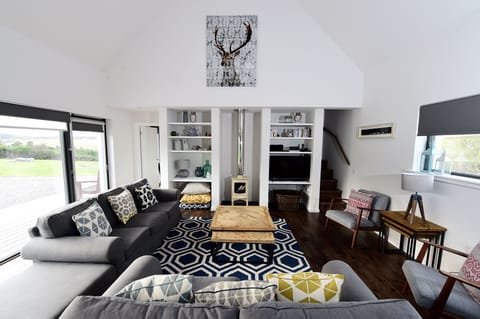 Open-plan living area.