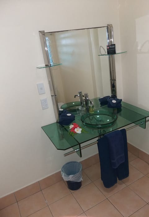 Studio Apartment  | Bathroom | Shower, free toiletries, towels, toilet paper