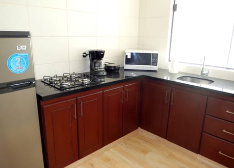 Grand Apartment, 2 Bedrooms | Private kitchen | Full-size fridge, microwave, oven, stovetop