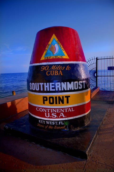 A few blocks from the Southernmost buoy!