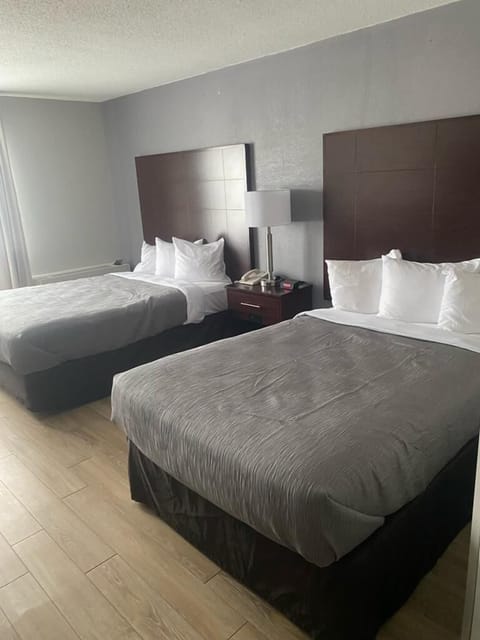 Premium bedding, pillowtop beds, in-room safe, desk