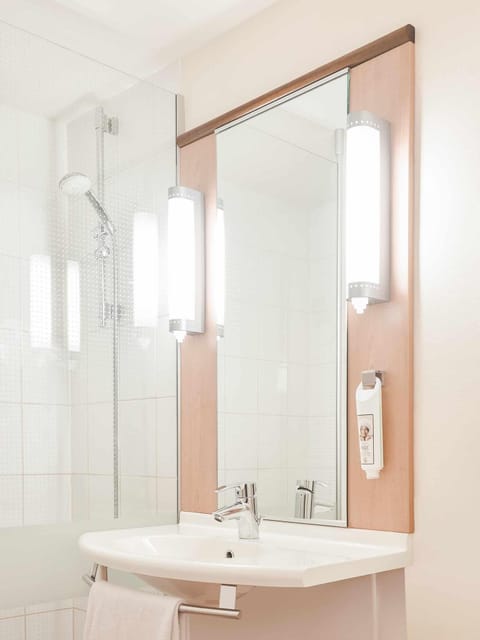 Desk, blackout drapes, soundproofing, iron/ironing board