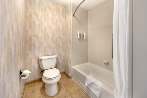 Free toiletries, hair dryer, bathrobes, towels