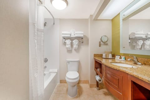 Standard Room, 1 King Bed, City Side, Non Smoking | Pillowtop beds, desk, blackout drapes, iron/ironing board